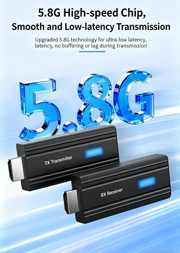 Wireless HDMI Video Extender Transmitter Receiver Wireless Screen Cast Adapter