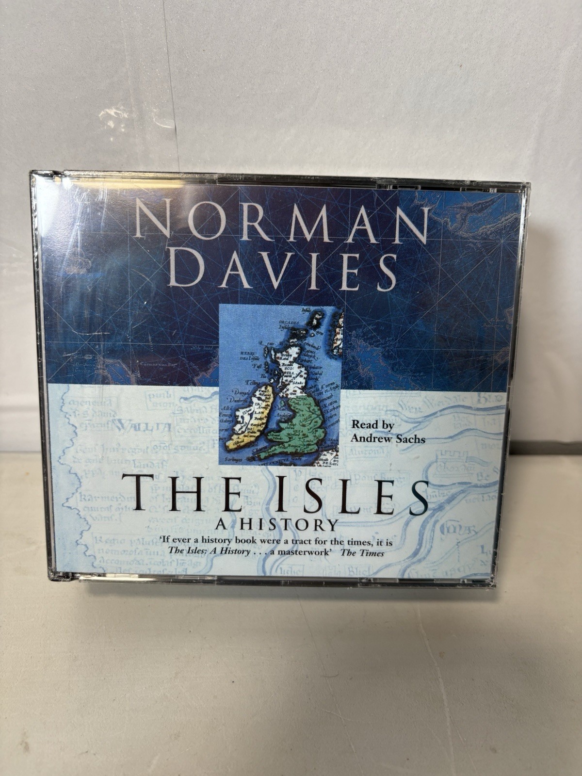 The Isles: A History. Read by Andrew Sachs. Norman Davies. 8 CD Set. New Sealed