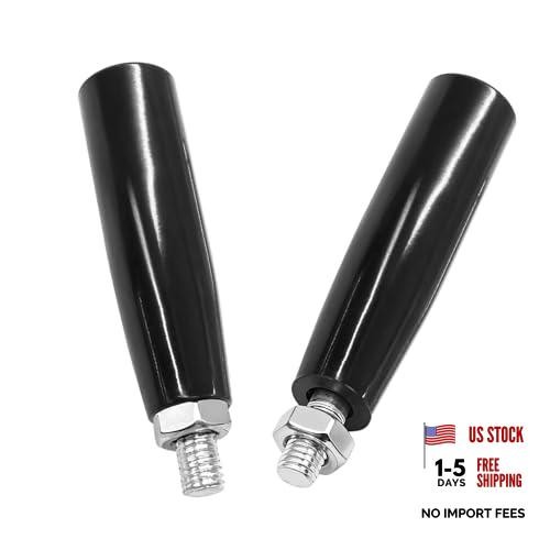 2Pcs Revolving Crank Handle Latche M10 Trailer Jack Handle Replacement, Handle
