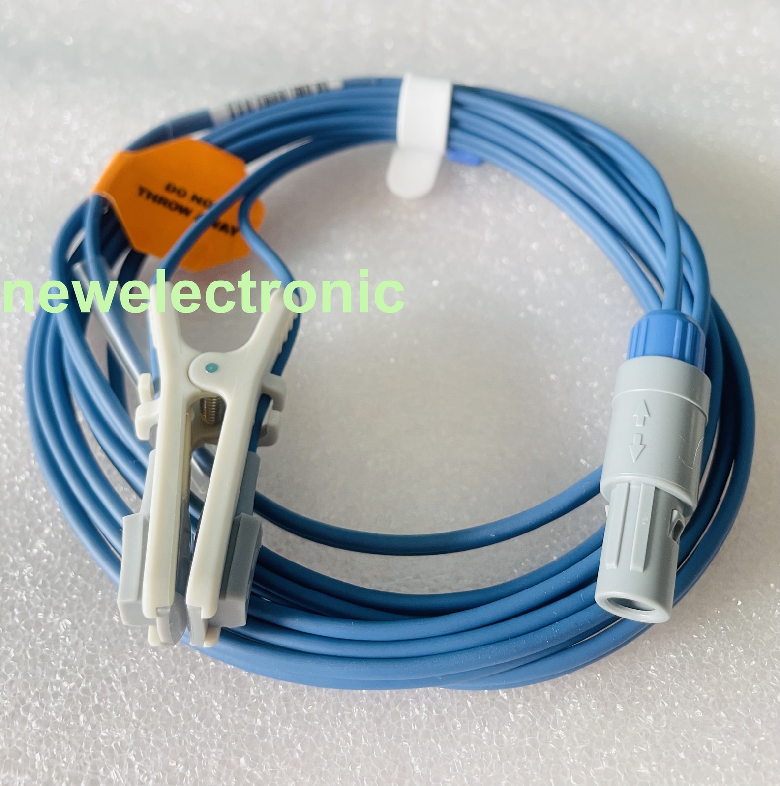 6Pin SpO2 Sensor Probe Cable Vet Ear Clip For Mindray PM9000 PM8000 Edan M9 M80