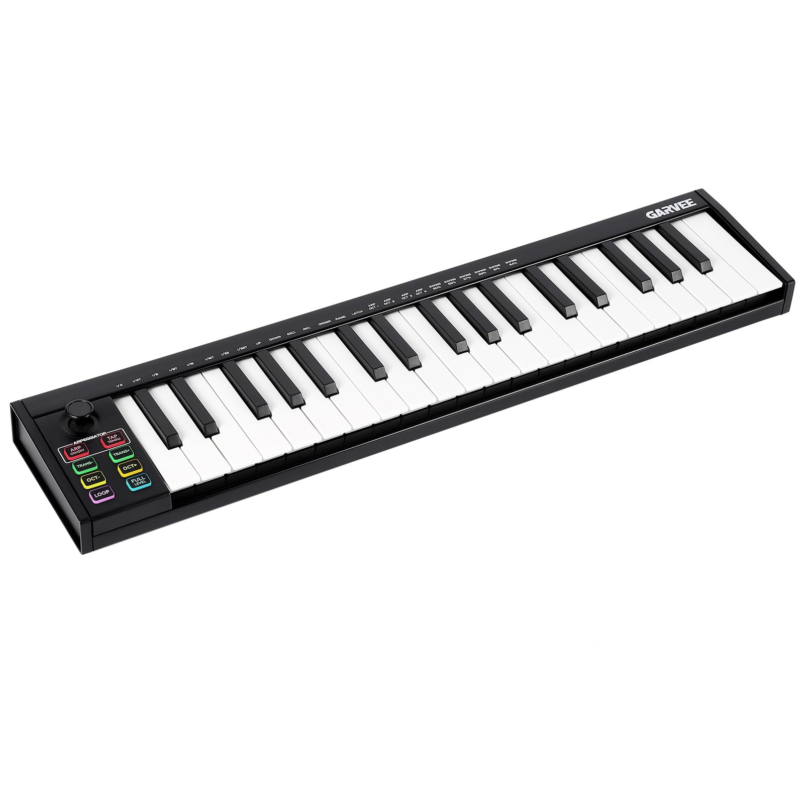 MIDI Keyboard 37 Key, USB MIDI Controller, ABS Keyboard with DAW Integration,...