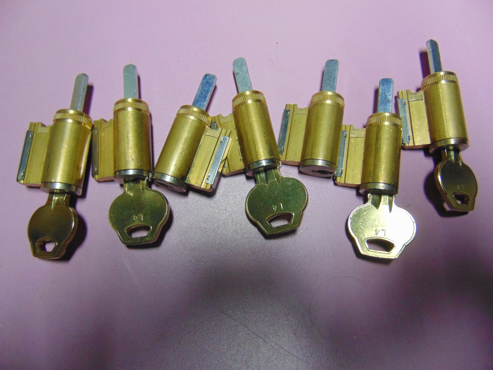 7 L4 CORBIN & RUSSWIN KNOB,DEADLOCK LOCK WITH 5 KEYS LOCKSMITH