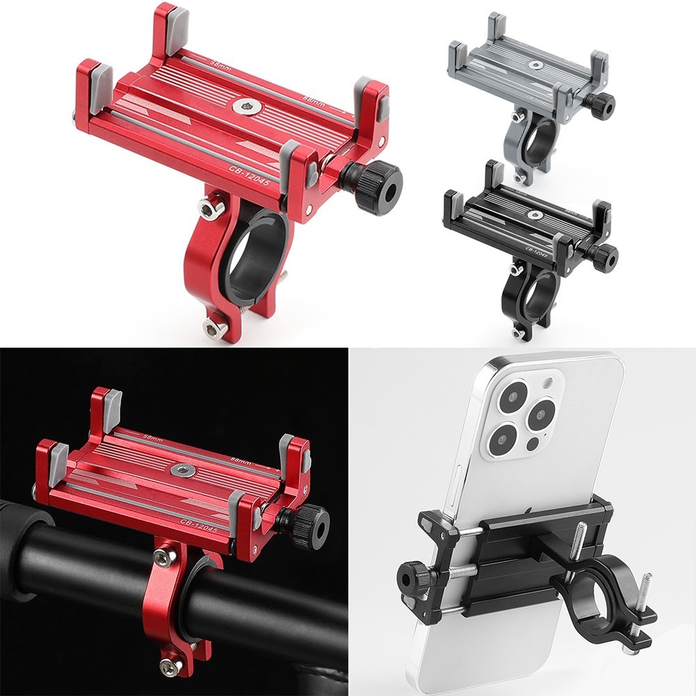 For Aluminum For Alloy Bike Phone Holder with Secure Four Claw Locking