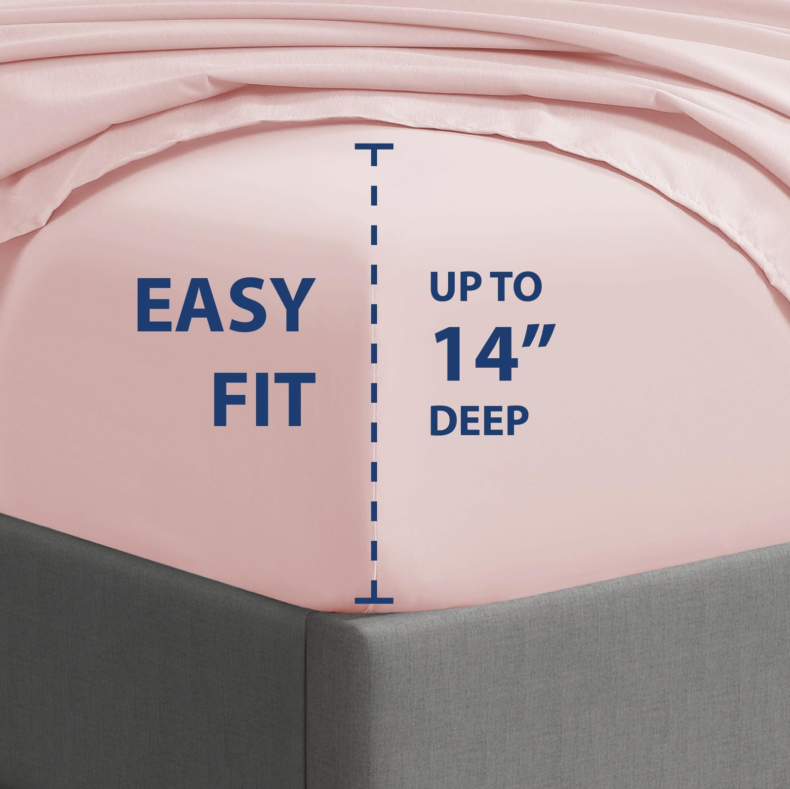 Essentials Ultra Soft Hypoallergenic Resistant Double Brushed Microfiber Bedd...