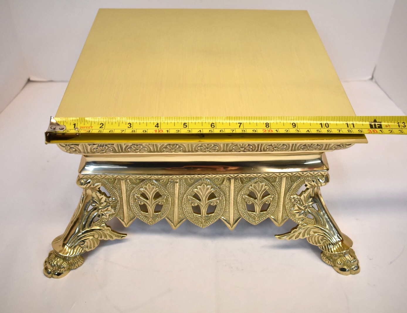 Traditional Church "Tabor" - Solid Brass Monstrance Stand #157 - Thabor