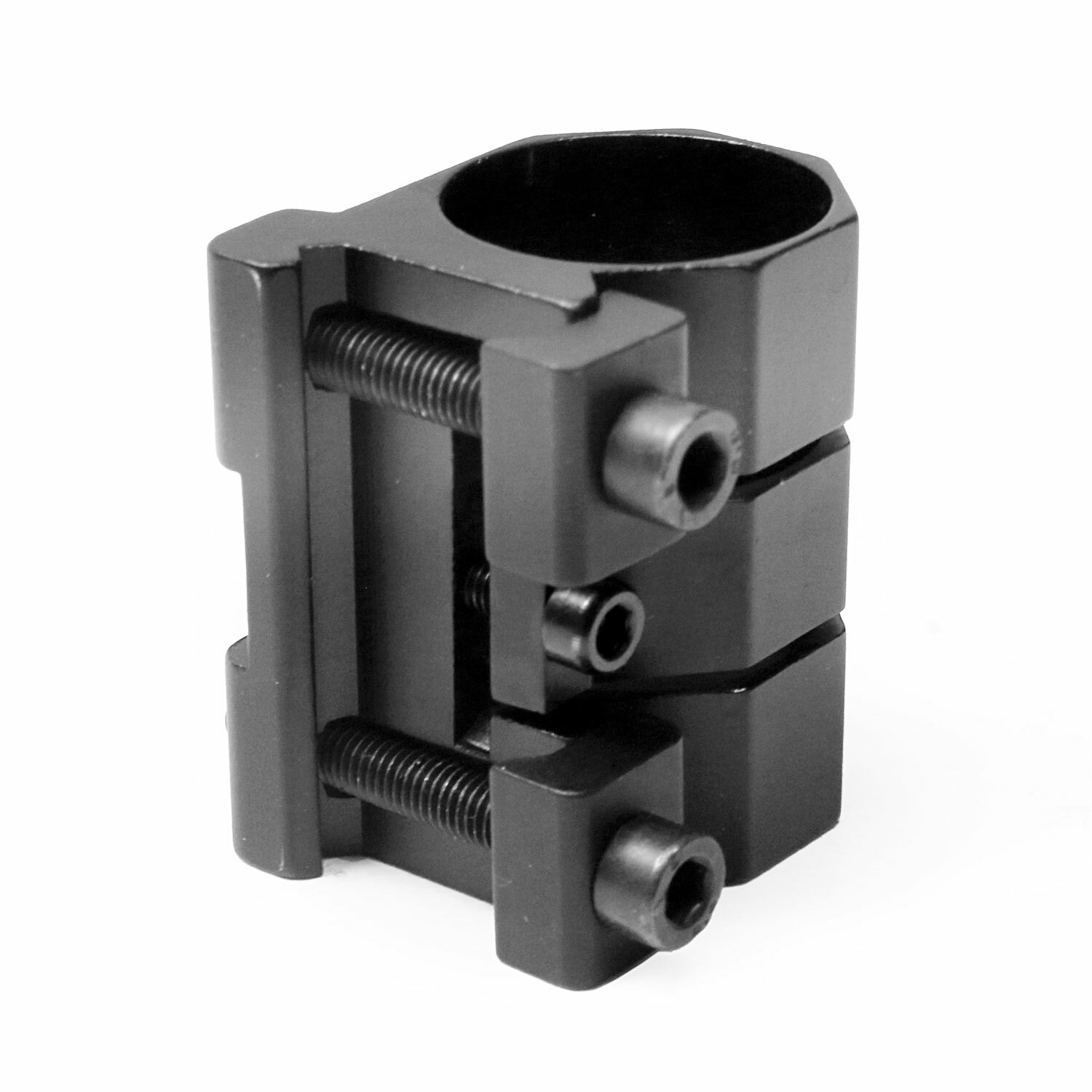 Flashlight Clamp Mount Rifle Shotgun Laser Scope Bracket Rail Attachment 25mm