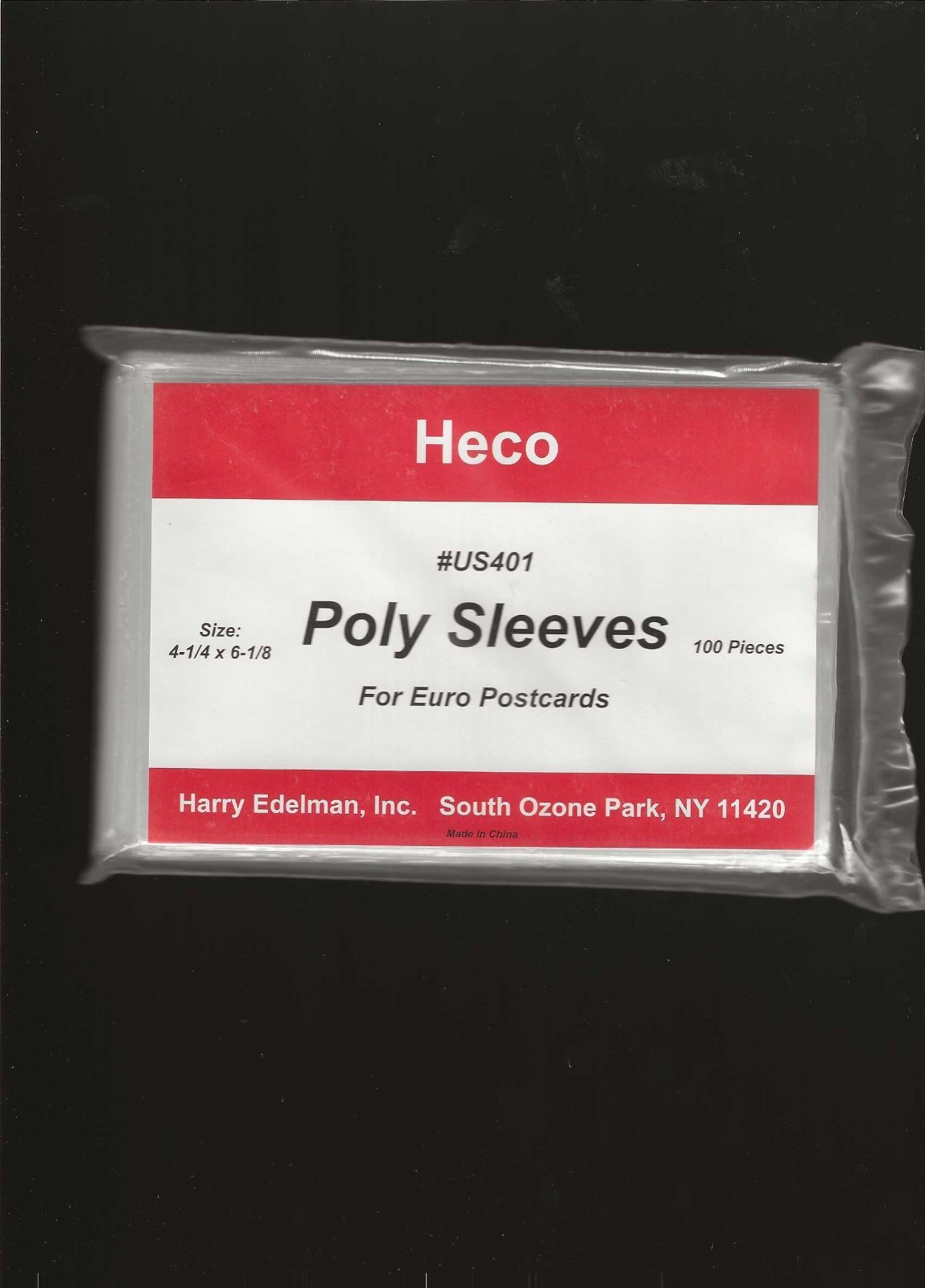 Poly First Day Cover Sleeves - 100ct - #401