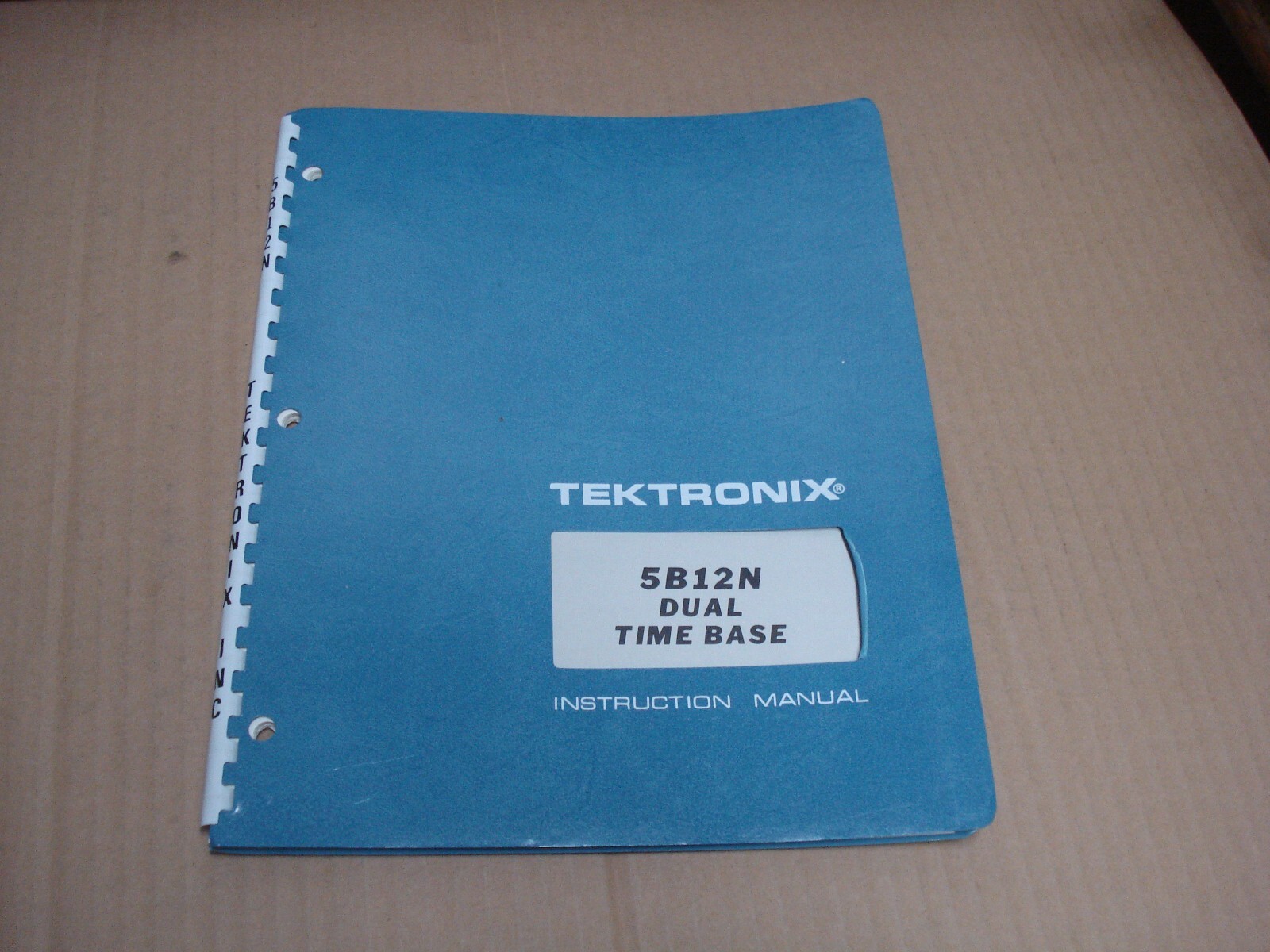 Tektronix 5B12N Dual Time Base Instruction Manual 1971