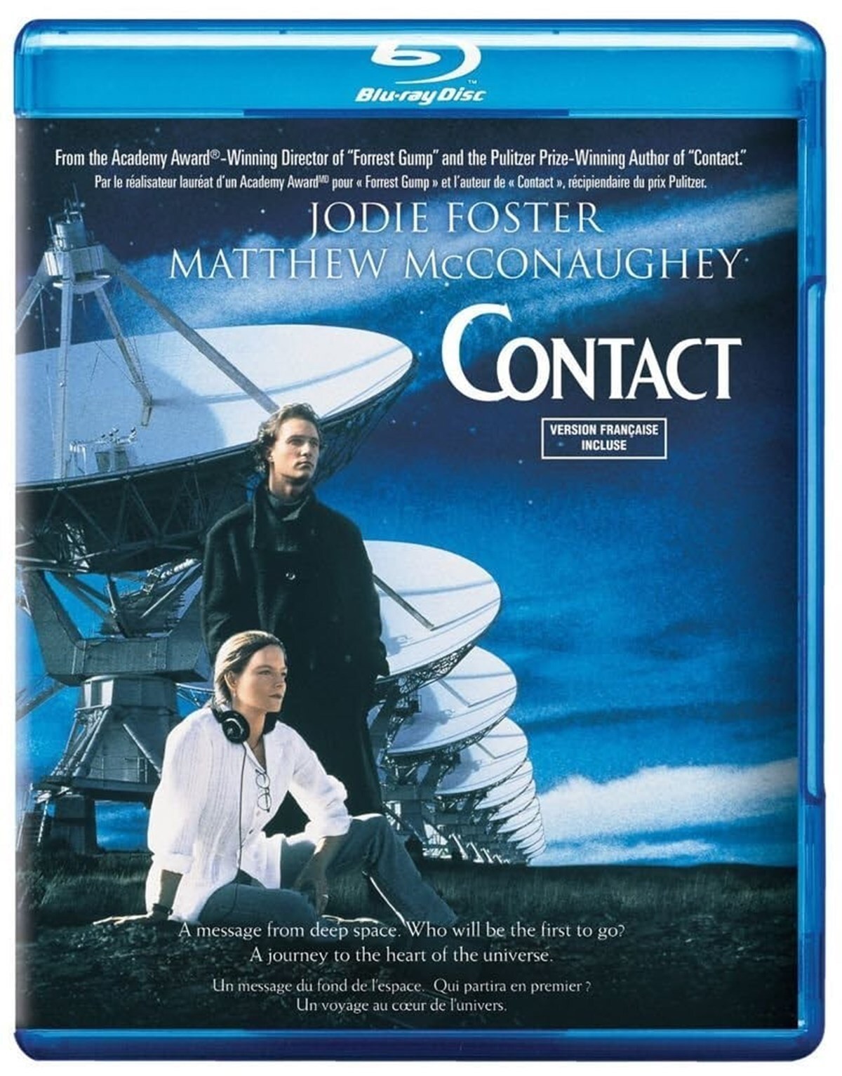 Contact Blu-ray Jodie Foster NEW