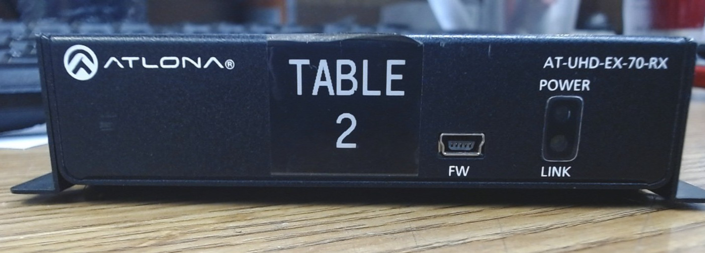 Atlona AT-UHD-EX-70-TX HDMI Transmitter untested (CJL006857)
