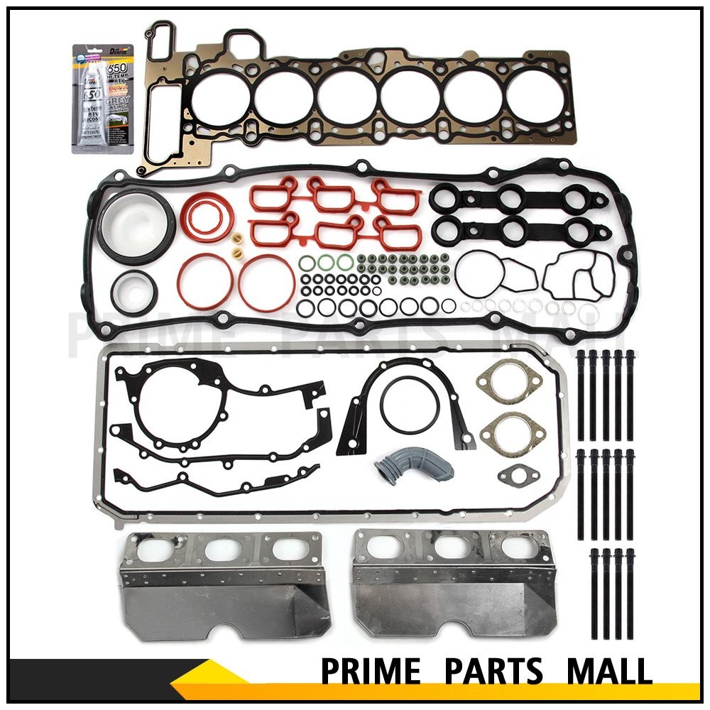 Full Gasket Set Head Bolts For 2001-2006 BMW 325i 530i X3 X5 Z4 2.5 3.0L DOHC