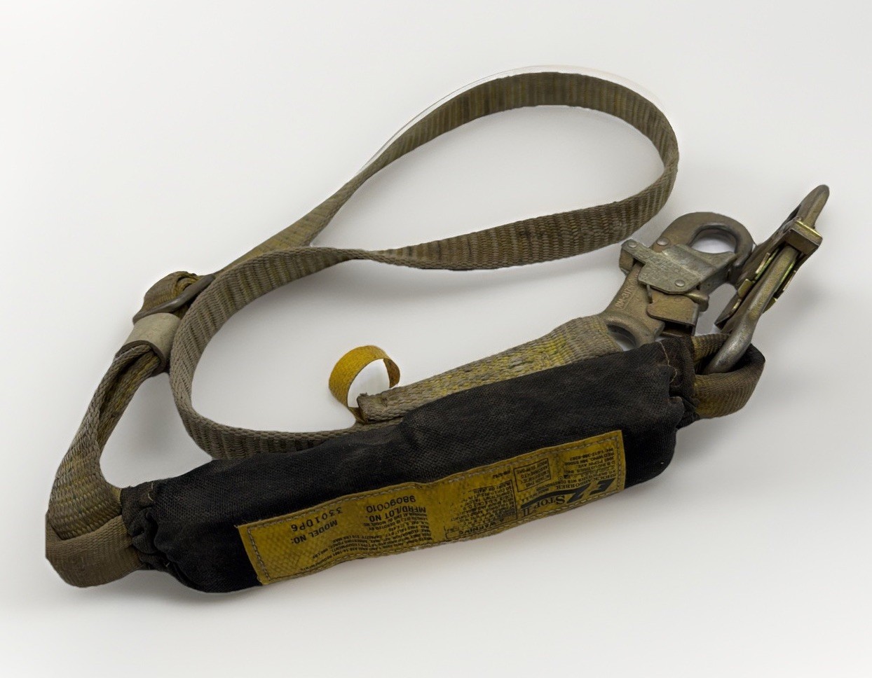 EZ STOP II MODEL NO. 98090010 SHOCK ABSORBING LANYARD LOT NO. 3301DP6 {C8}