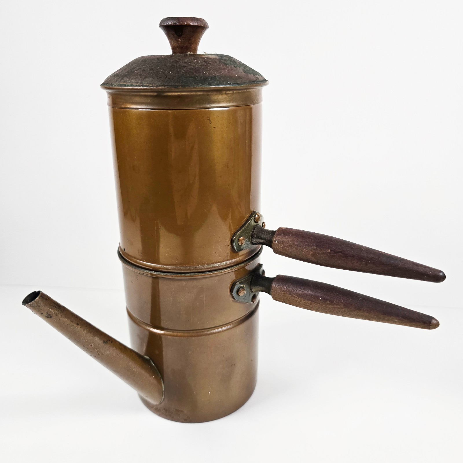 Vintage Portugal Neapolitan Flip (Caffettiera Napoletana) Expresso Coffee Maker