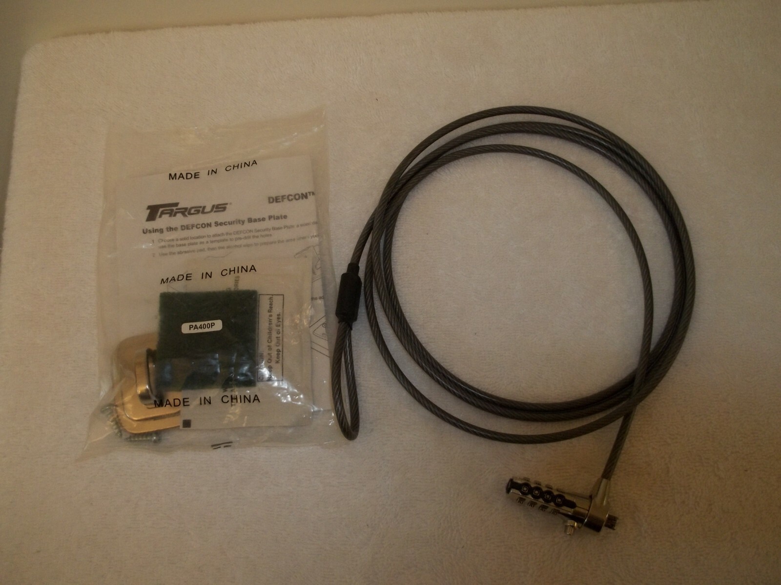 TARGUS DEFCON CL LAPTOP CABLE LOCK
