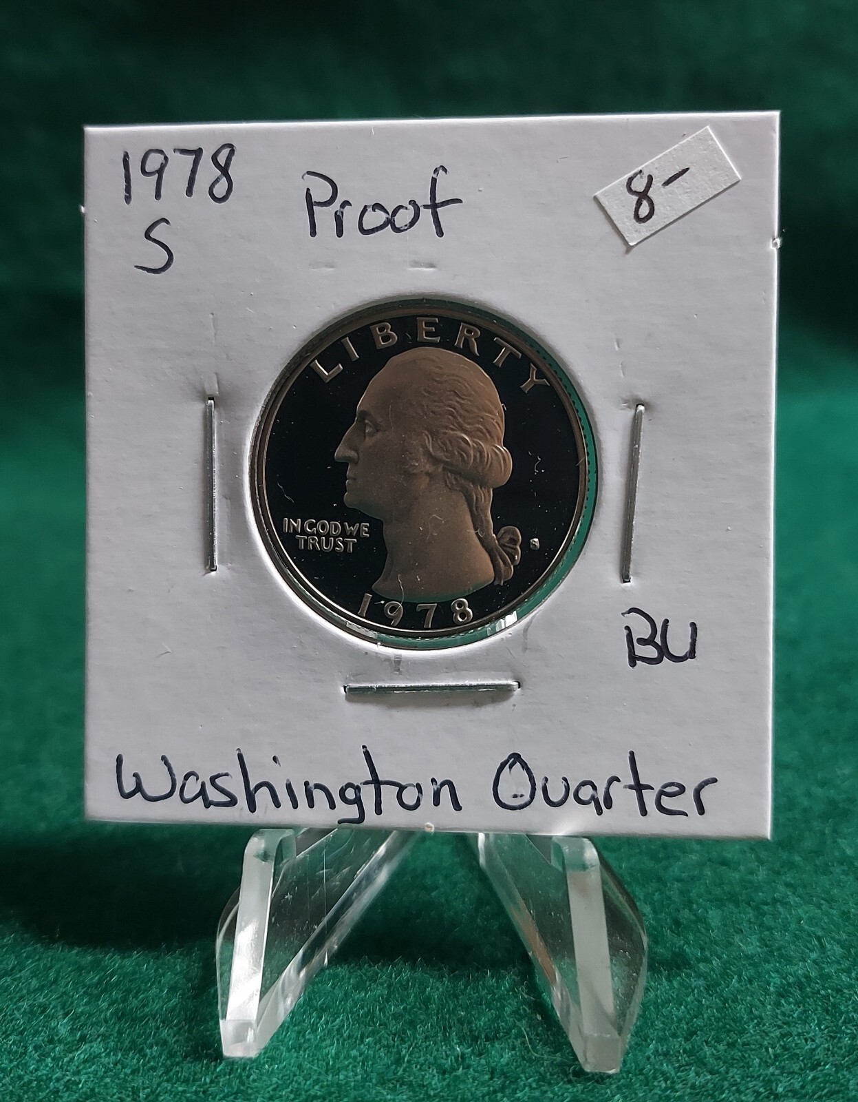 1978-S Washington Quarter Clad Proof from US Proof Set
