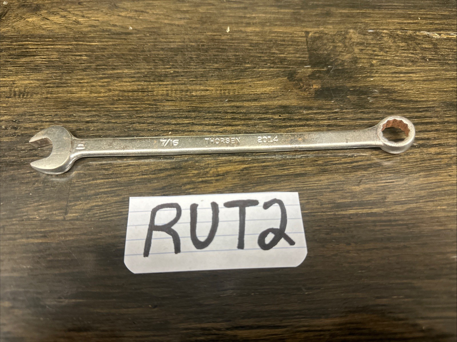 Vintage THORSEN #2014 7/16" Combination Wrench