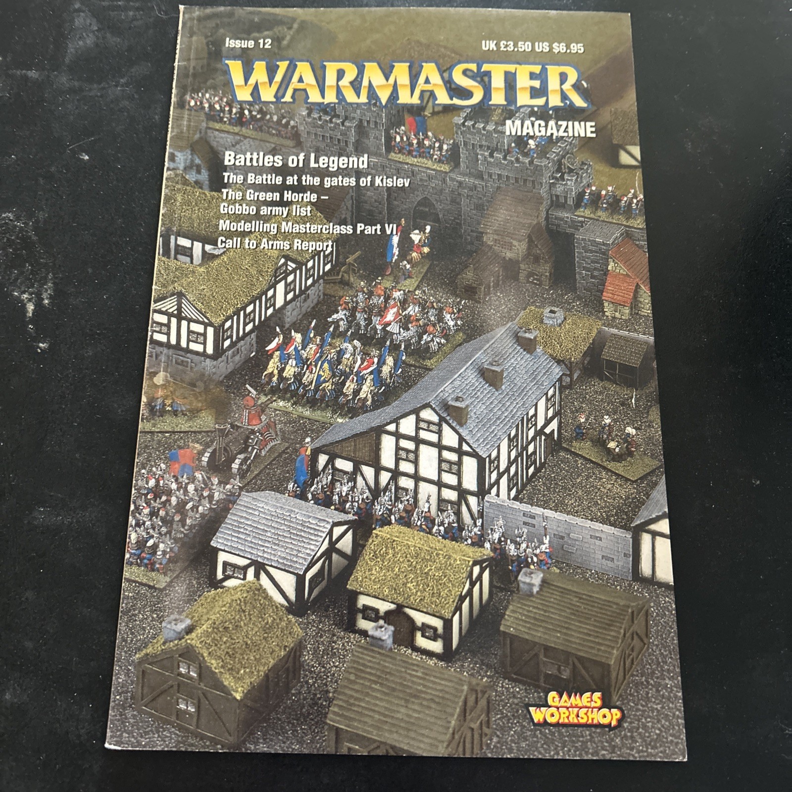 🔥Games Workshop Warmaster Magazine Issue 12 GW Vintage!