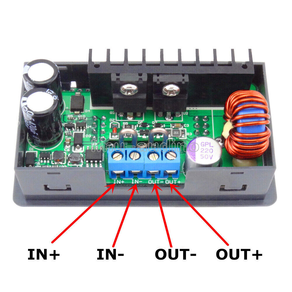 DP 30V 5A Step-down Constant Voltage Current Programmable LED Power Supply CC CV
