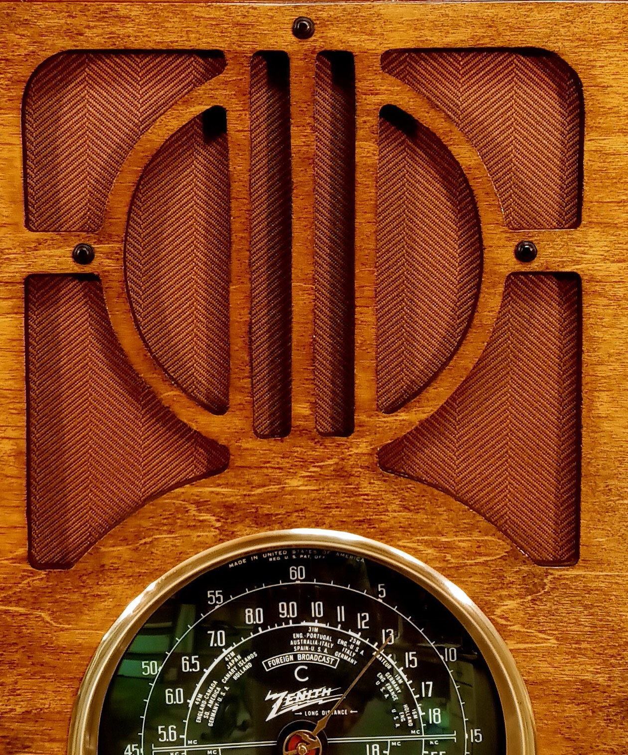 Vintage Style Fabric for Speaker Grill Cloth - Antique Tube Radio & Amp Grille