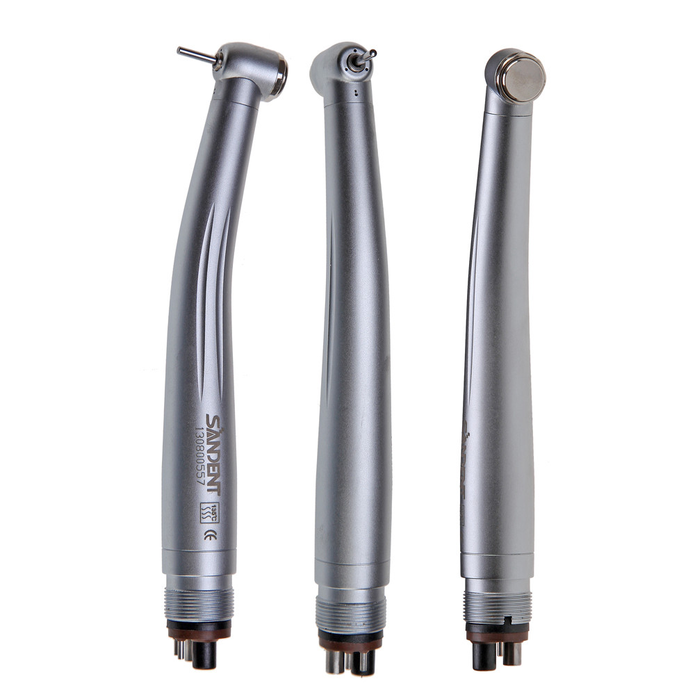 10pcs NSK Style Dental High Speed Handpiece Push Button type 4/2 Hole SANDENT-M4