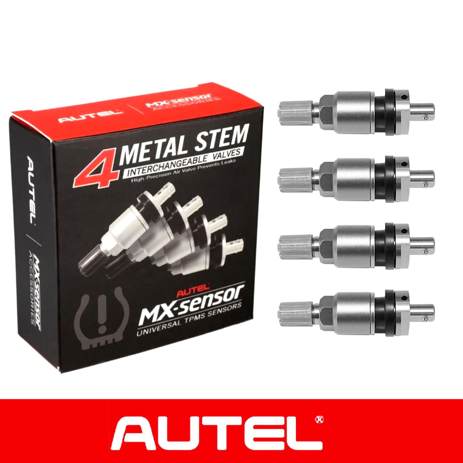 New Autel MX-SensorMVK Sensor MVK Valve Interchangable Metal Valve Stem Kit
