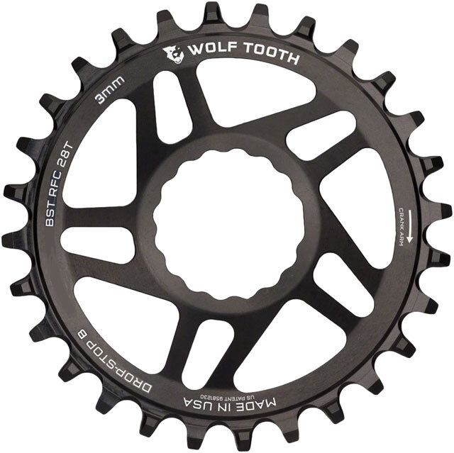 Wolf Tooth Direct Mount Chainring - 28t, RaceFace/Easton CINCH Direct Mount, Dro
