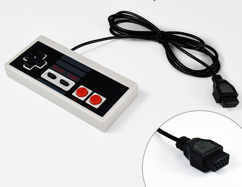 REPLACEMENT Controller For NES-004 Original Nintendo NES Vintage Console Wired