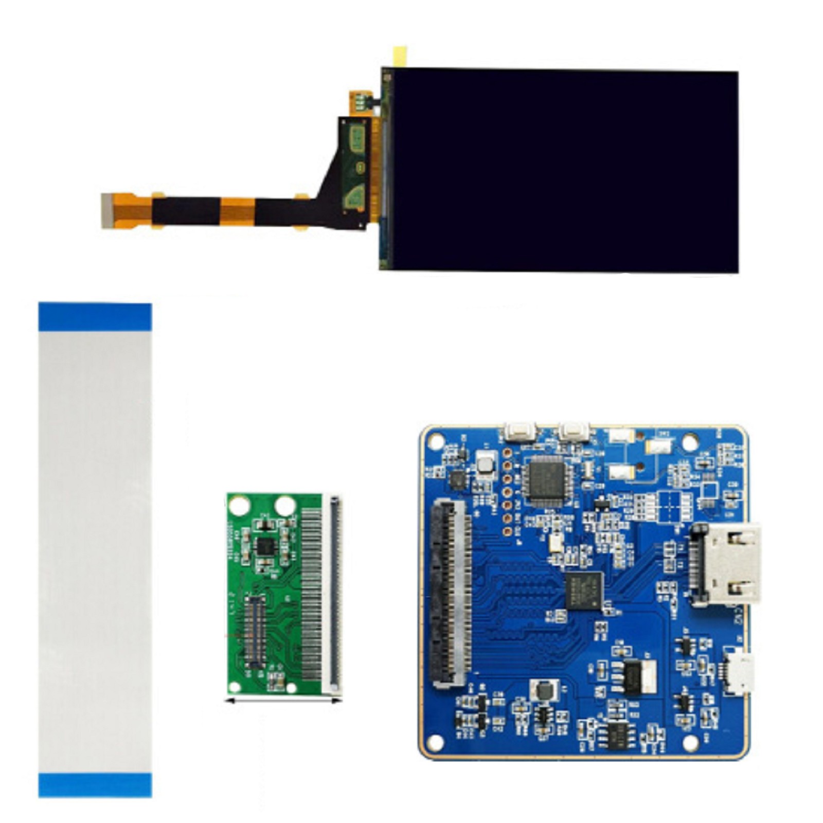 5.5" LCD Screen With Backlight+HDMI Driver Board For 3D Printer DIY Projector