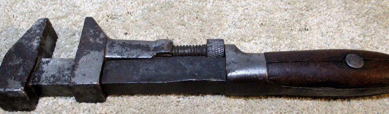 SET OF 2 ANTIQUE COES PIPE WRENCHES