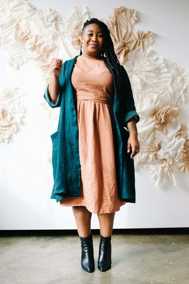 Lichen Duster Sewing Pattern! Perfect Layering Piece! Sew Liberated Sizes 0-30