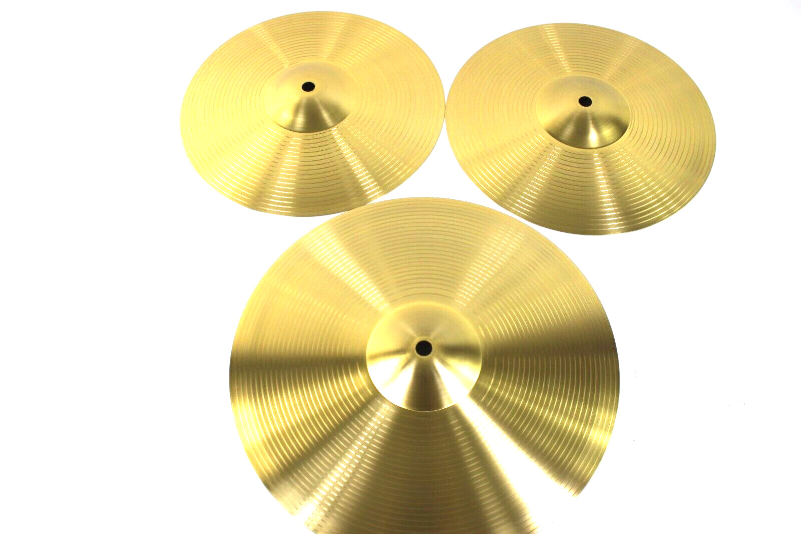 SPL Lil' Kicker 10" Hi Hat Cymbals, & 12" Thin Crash Cymbal Set  NEW #R8509