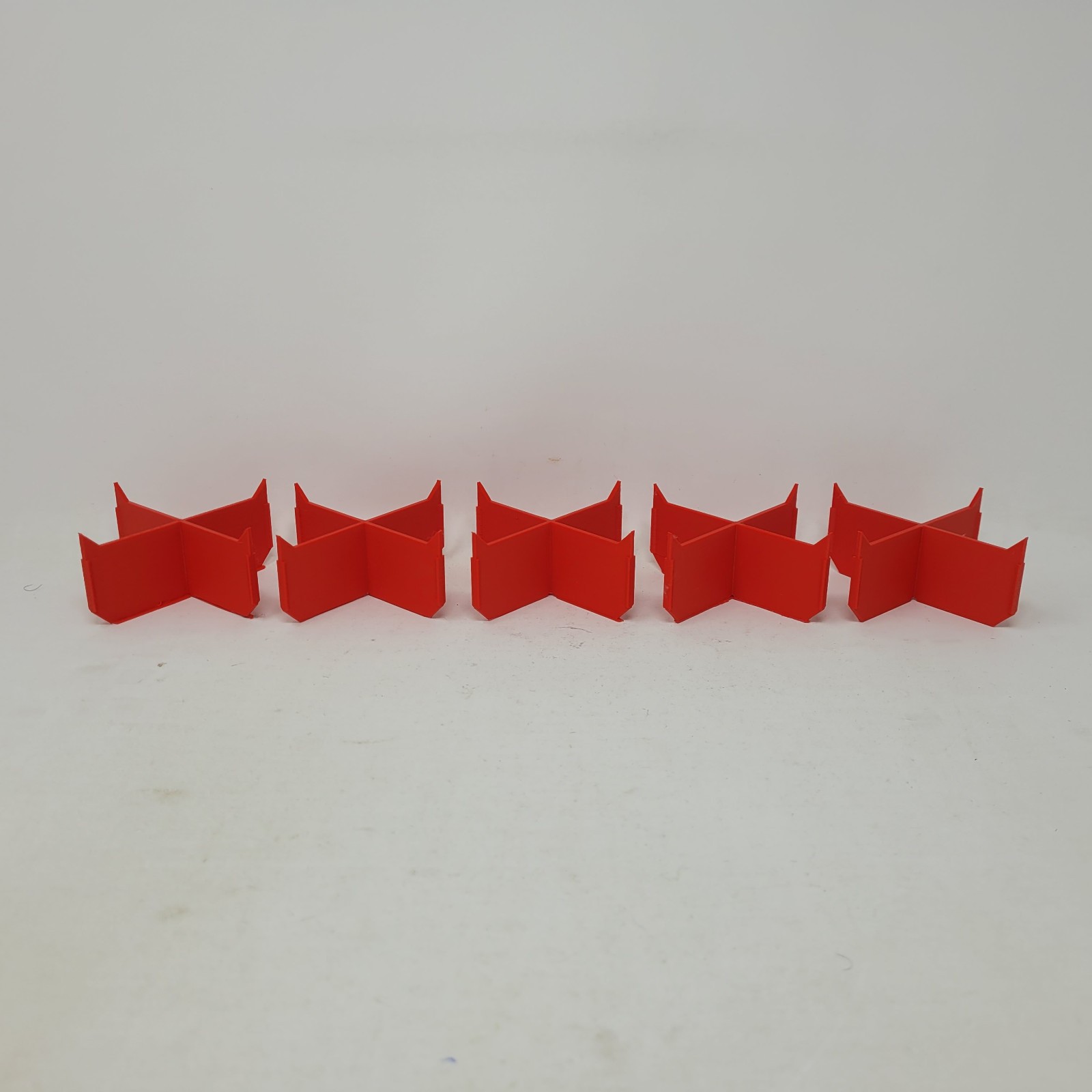 5 Red 4-Way Divider for Low Profile Milwaukee Packout Tray Insert