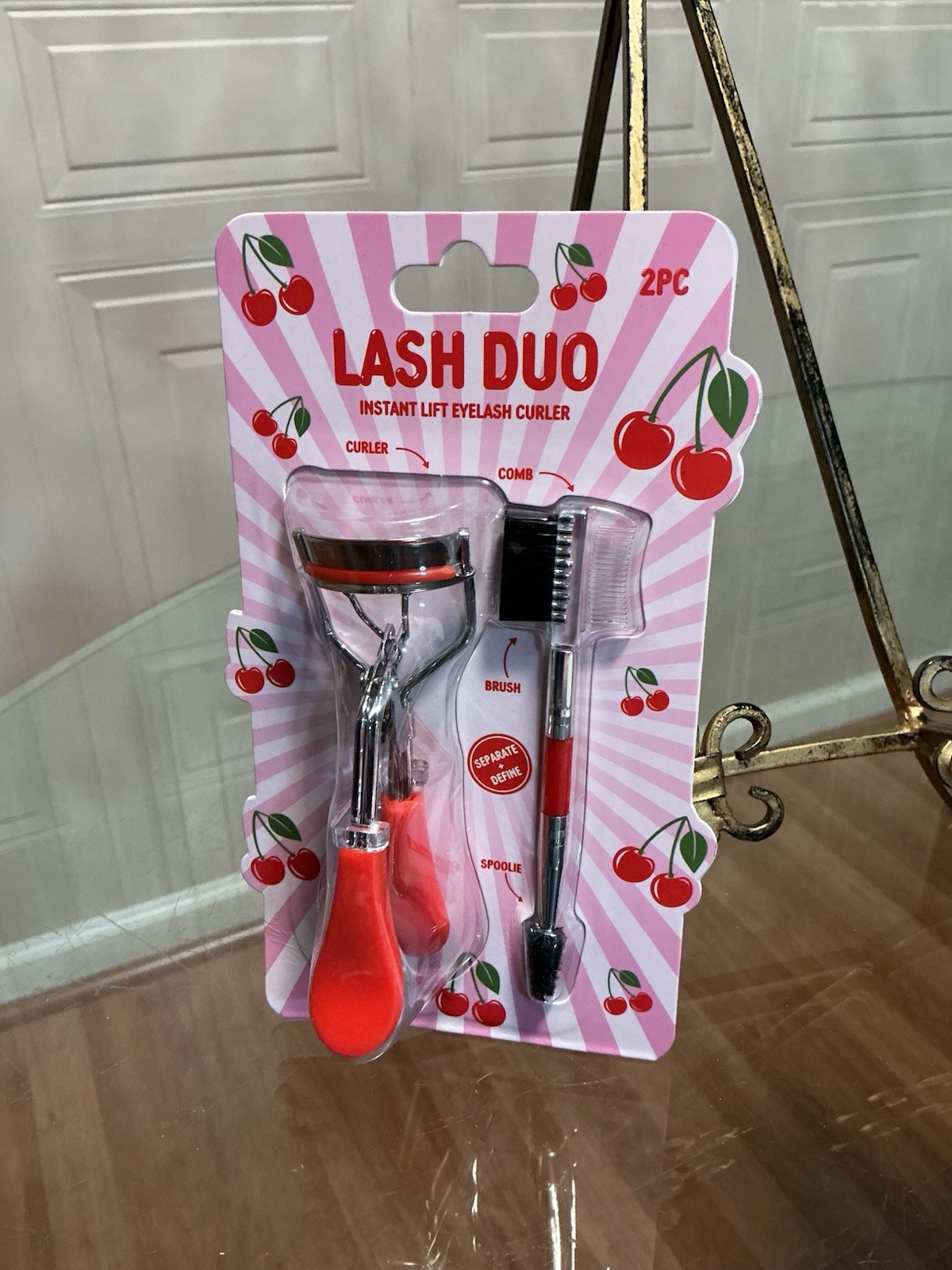 NEW Precision Beauty Pro Tools Eyelash Curler & Brow Tool Kit.