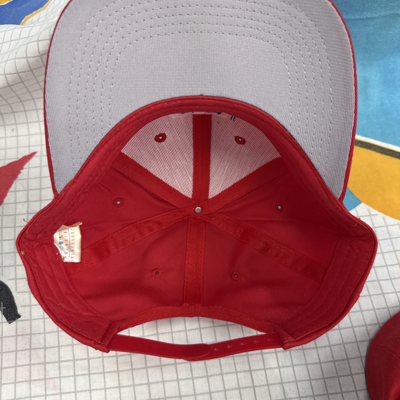 Rusty Greer Texas Rangers MLB Snapback Hat Signed