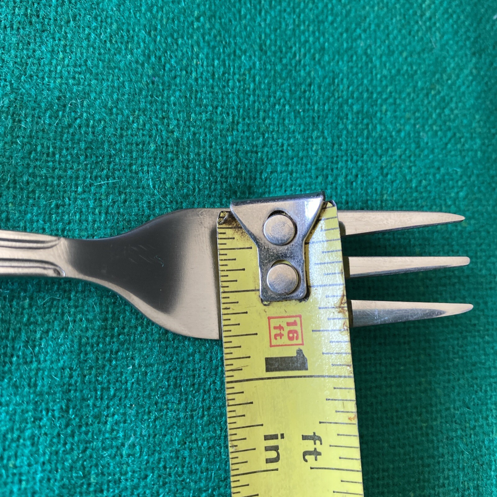 New 4 SOLIGEN GERMANY 18/10 Stainless & GOLD Accent Flatware Forks