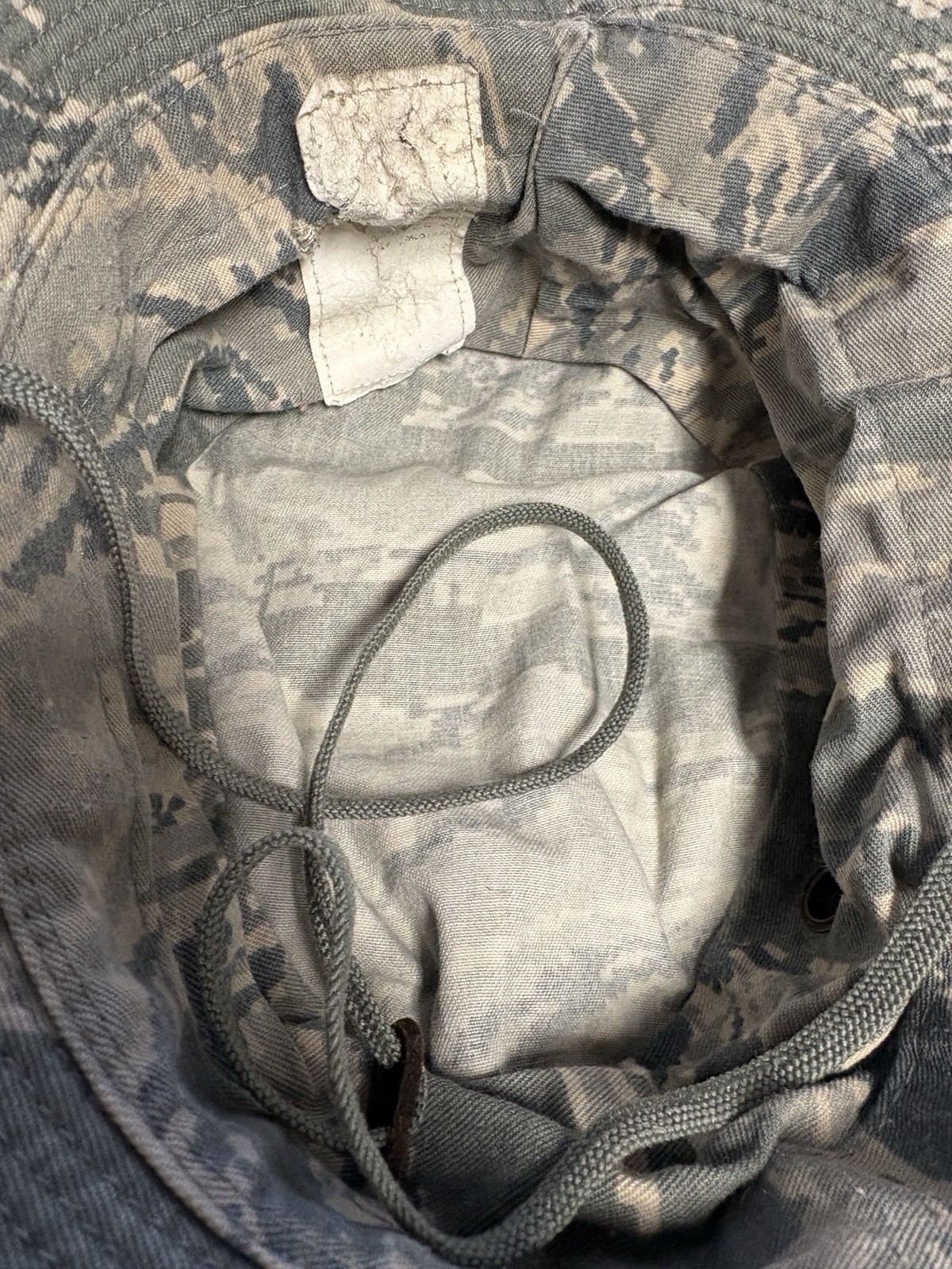 USAF ABU Digital Tiger Stripe Boonie Hat Size 7 Small Military