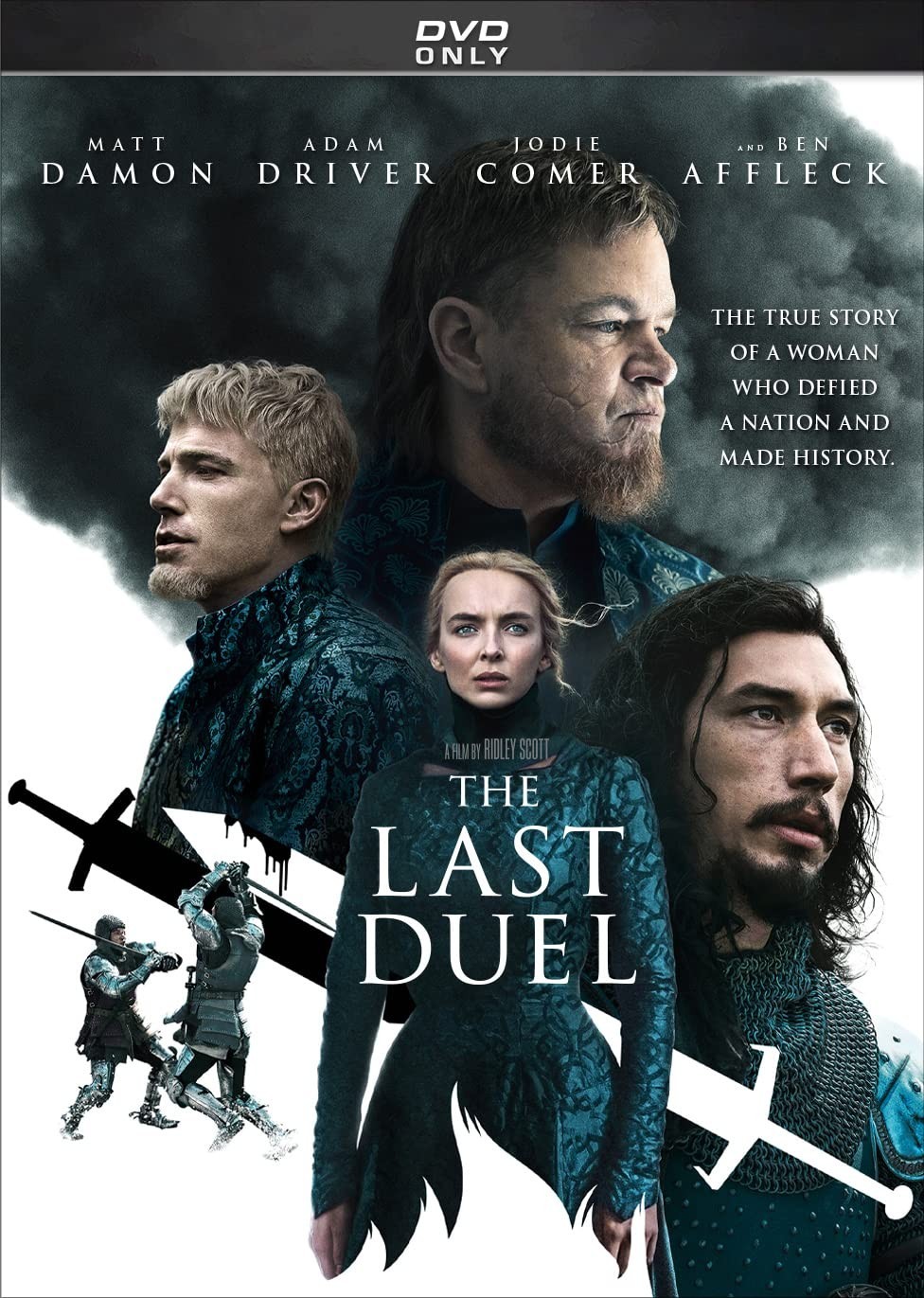 The Last Duel (DVD, 2021) The Disc Only Rdbx L1004