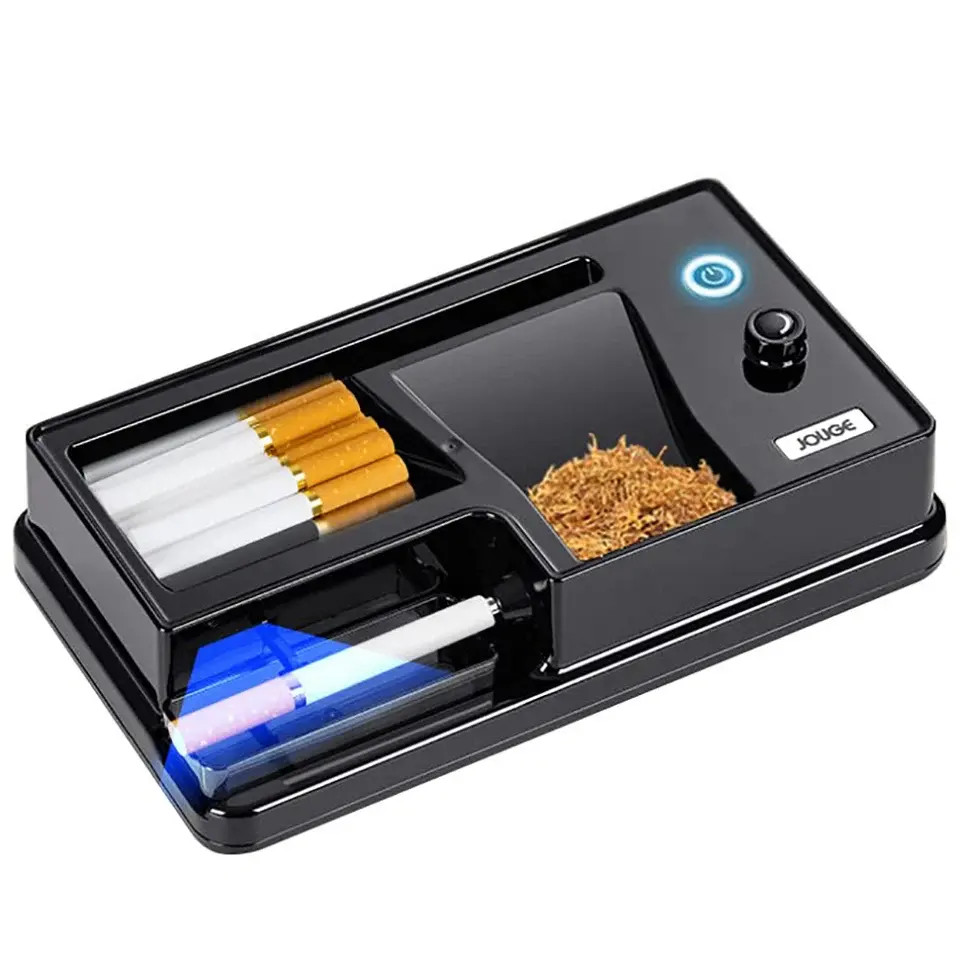 Cigarette Machine Automatic Electric Rolling Roller Tobacco Injector Maker US