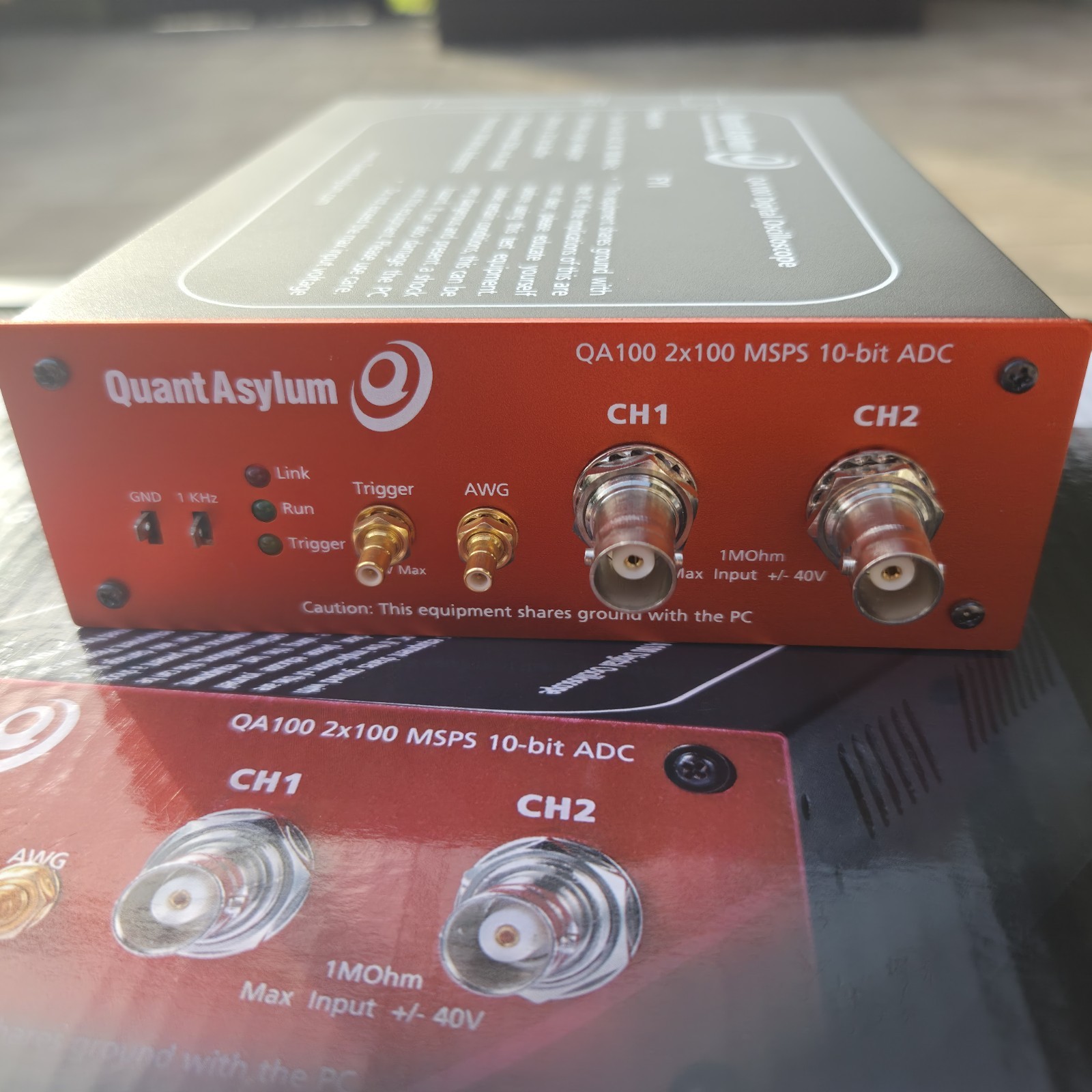 Quant Asylum Digital Oscilloscope QA100 OPEN BOX