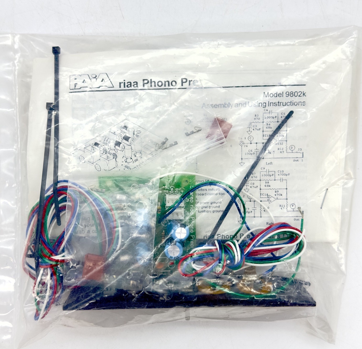 Rare PAiA riaa Phono Pre Model No. 9802k Sealed In Original Packaging SHIPS FAST