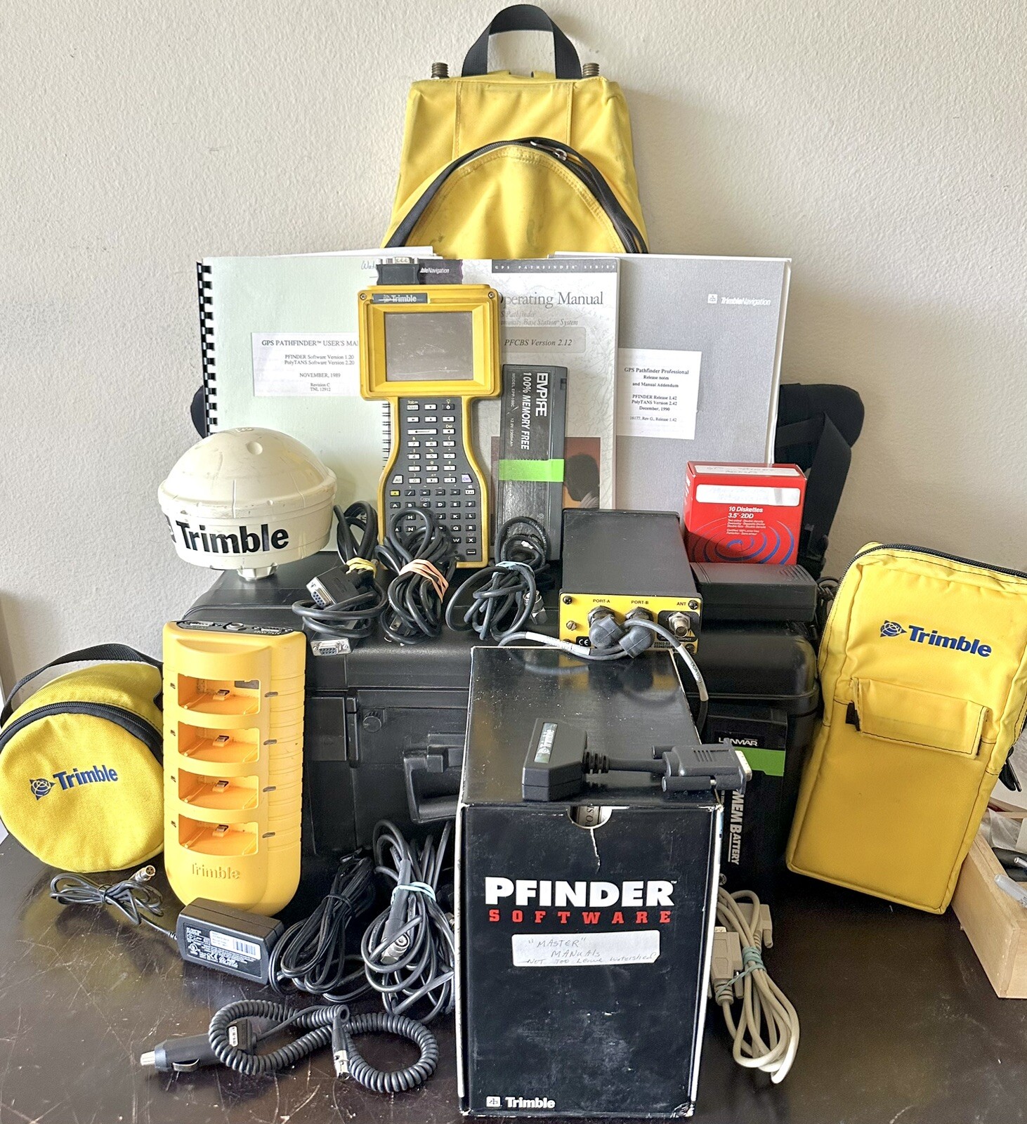 Trimble Pro XR GPS equipment Kit Bundle Rover Receiver TSC1 TSCe Data Collector