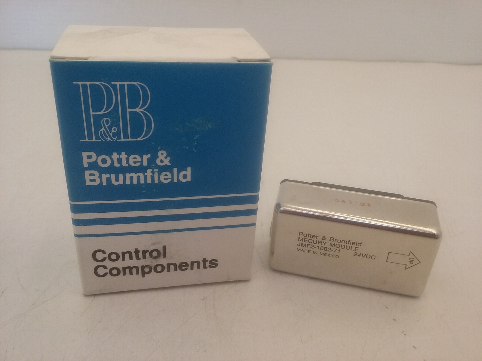 POTTER & BRUMFIELD JMF2-1002-71 ARMATURE CONTACT RELAY 8 PIN 24VDC NIB