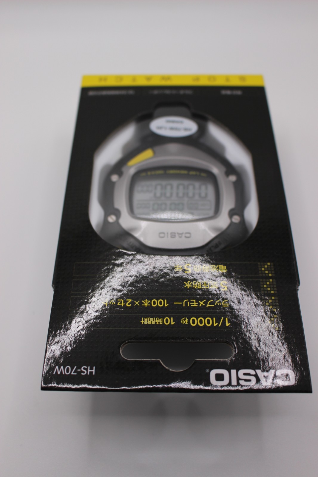 Casio HS-70W-1JH Professional Stopwatch 1/1000s Lap Split Memory Timer Japan