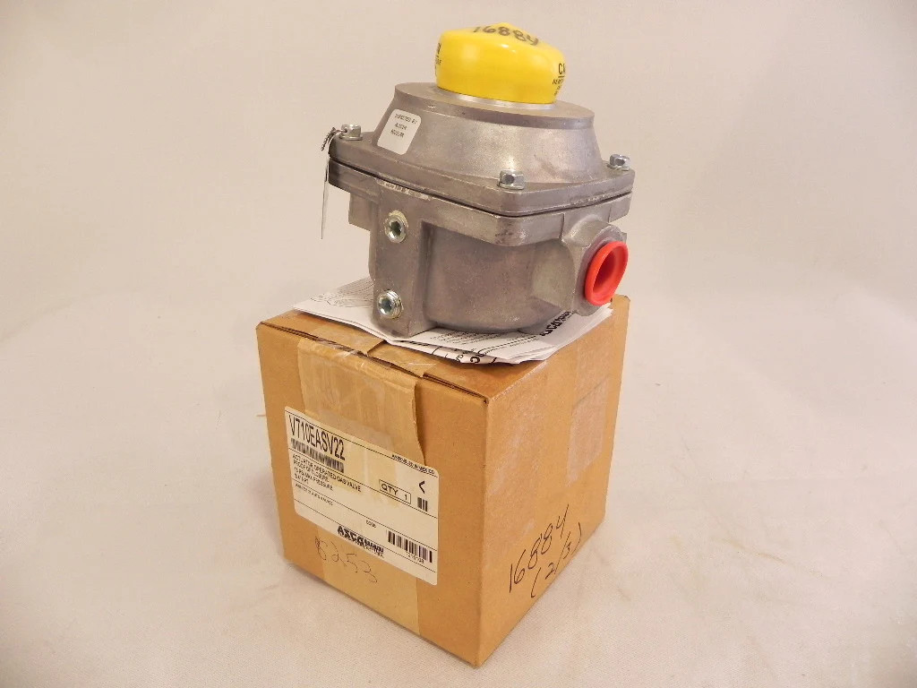 Asco 2-Way Normally Closed Globe Type  Gas Valve V710EASV22