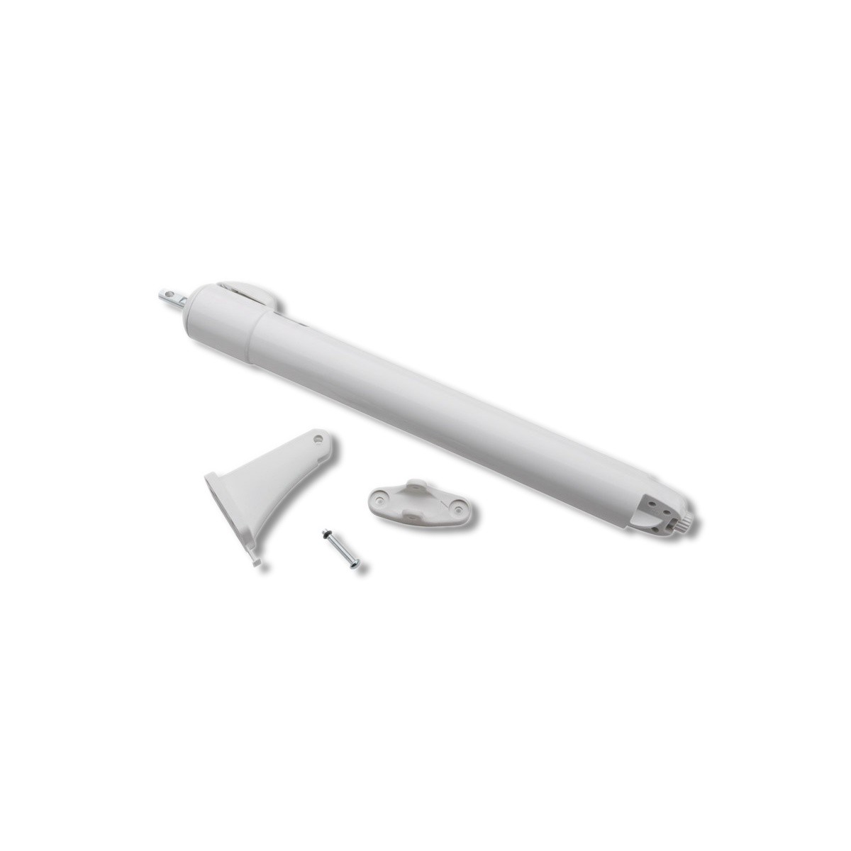 National Hardware White Metal/Plastic Screen/Storm Door Closer N279-002