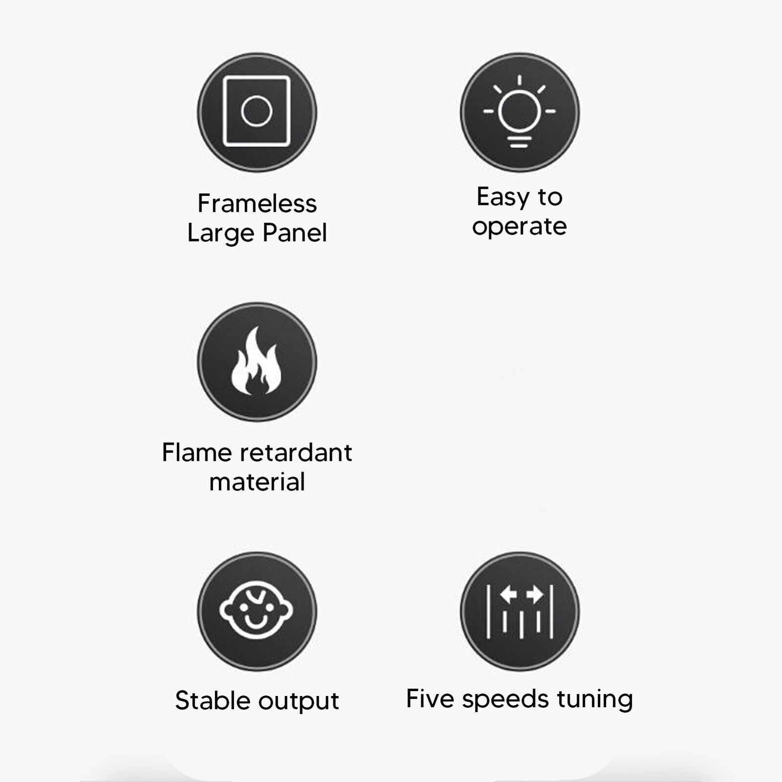 50W Volume Control Professional Safety 5 Gears Tuning Knob Volume Controller