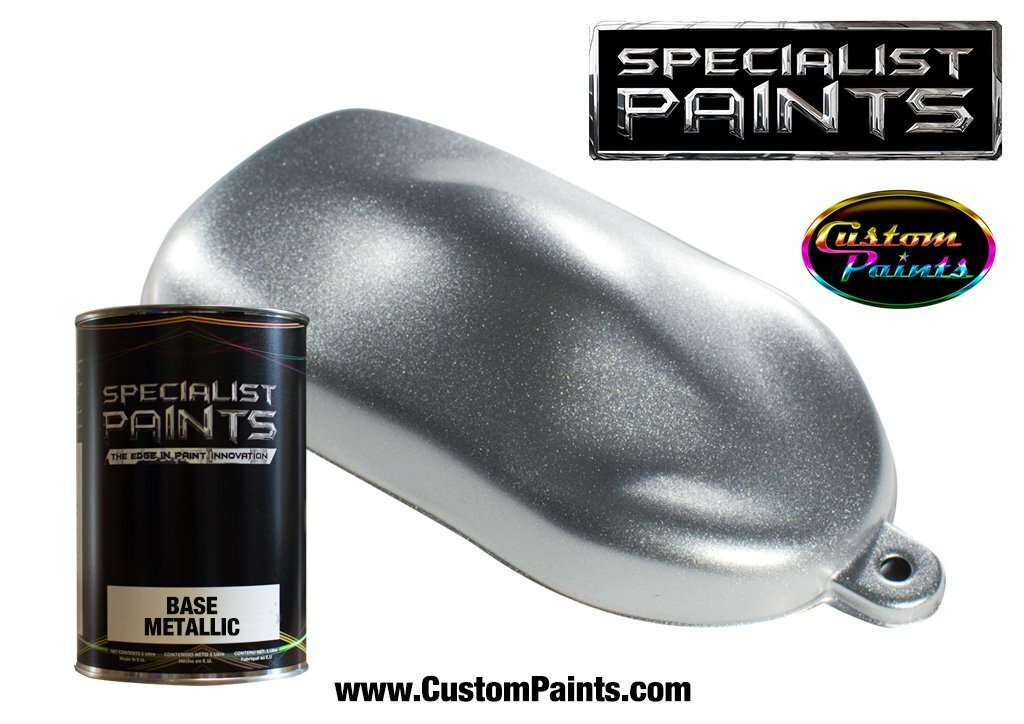 Quart of Base Metallic - Silver (Coarse) - Urethane, Auto, Motorcycle, Custom