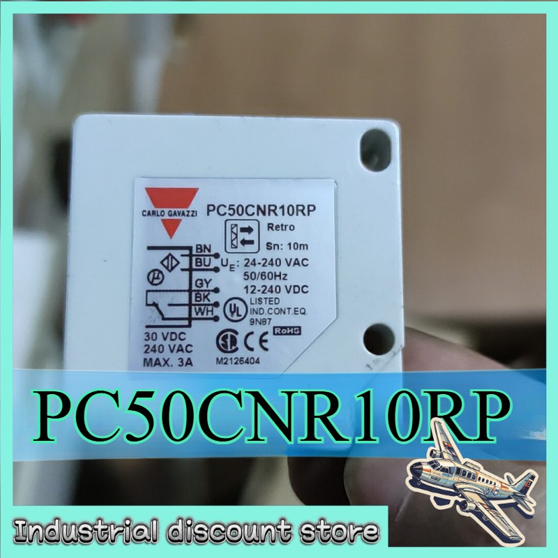 1PCS NEW PC50CNR10RP Carlo Gavazzi Photoelectric sensor Fast Shipping