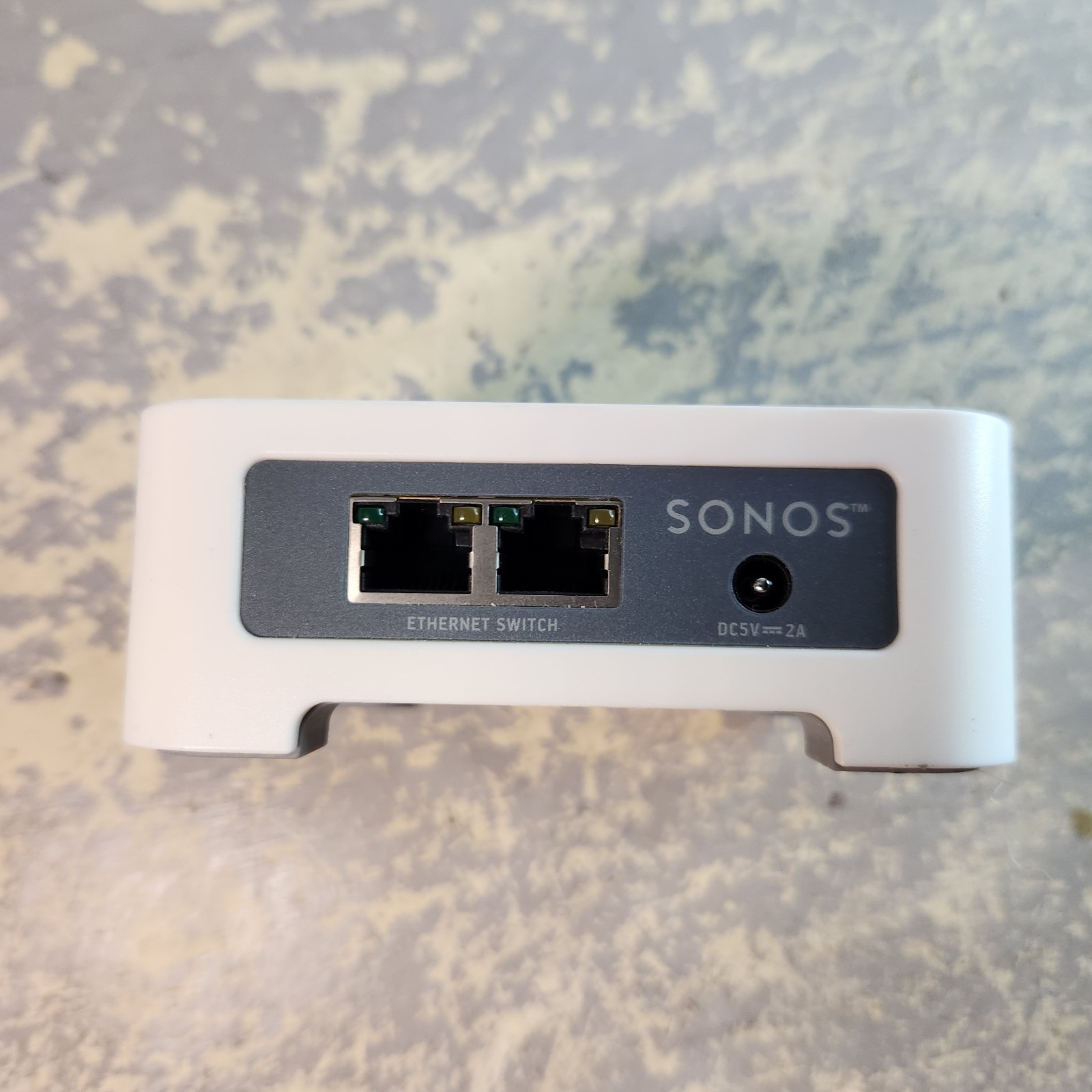 Sonos GEN 1 Bridge w/ AC Power Supply Adapter & Ethernet Cable White Works