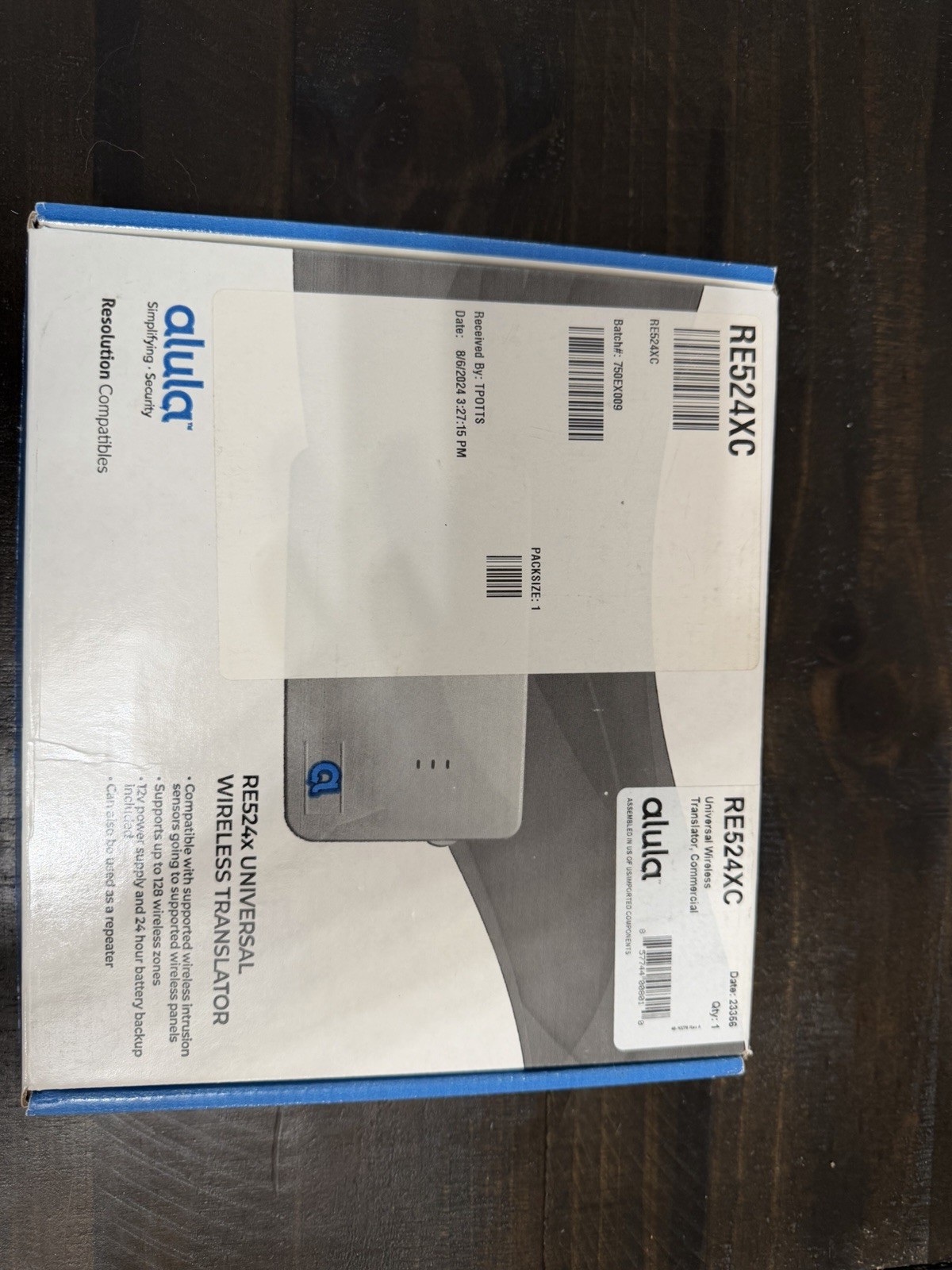 Alula RE524XC Universal Wireless Translator Commercial Security Module New